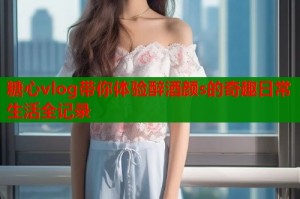 糖心vlog带你体验醉酒颜s的奇趣日常生活全记录