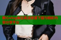 糖心vlog麻豆高清资源下载与精彩内容分享平台