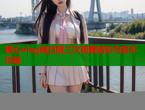 糖心vlog每日限三次观看精彩内容不停歇  第2张