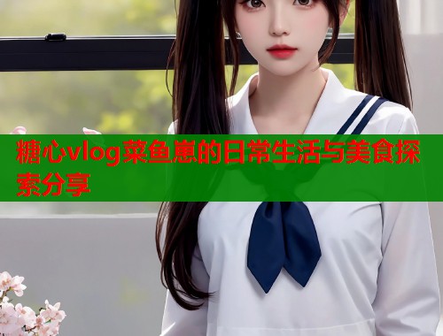 糖心vlog菜鱼崽的日常生活与美食探索分享  第1张